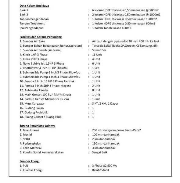 image TAMBAK AKTIF PRODUKTIF DENGAN LUAS 20.000 METER DI BARRU MAKASAR (6)