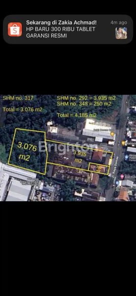 Gambar Property DIJUAL TANAH 3 SERTIFIKAT LOKASI RAYA DOMAS MENGANTI