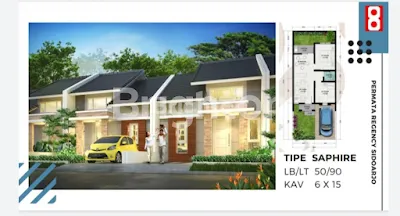RUMAH PERMATA REGENCY SIDOARJO TYPE SAPHIRE SIDOARJO
