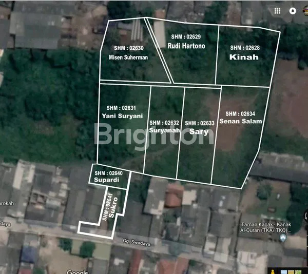 URGENT JUAL TANAH DI DAERAH CIPENDAWA, NAROGONG, BEKASI