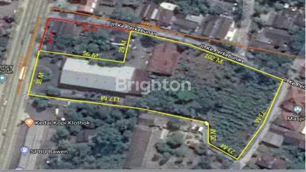GUDANG STRATEGIS DAN LUAS DI BAWEN