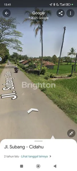 JUAL SAWAH JL CIDAHU SUBANG DESA BALINGBING