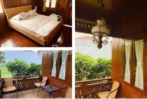 NIKMATI LIBURAN YANG TENANG DAN SANTAI BERNUASA TRADISIONAL VILLA EDELWEISS  KOMPLEK PONDOK HIJAU  .KOTA BANDUNG ,15 MENIT DARI RUMAH MODE ,JAWA BARAT INDONESIA