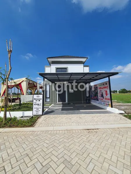 image RUMAH TYPE MEZANINE DI NOL JALAN RAYA KEBOAN ANOM - SUKODONO SIDOARJO 800 JUTAAN  (1)