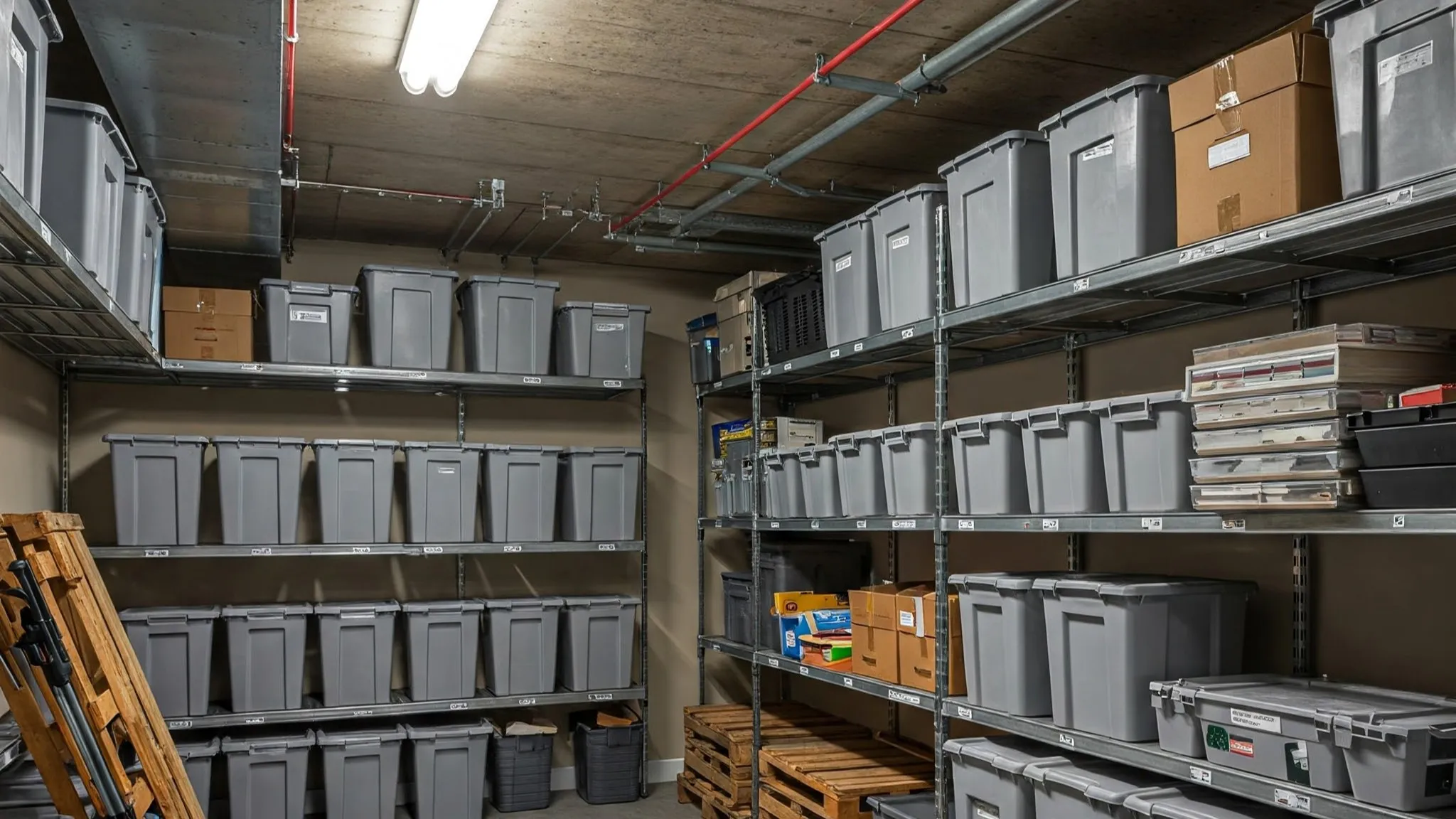 basement ruang penyimpanan storage room adalah 1