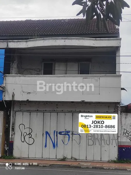 RUKO STRATEGIS PINGGIR JALAN RAYA PEMUDA MUNTILAN