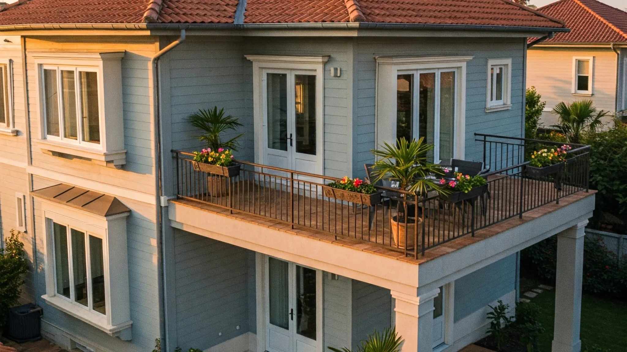 balkon rumah dengan penyangga supported balcony 3