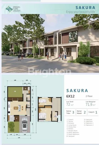 image HUNIAN SPRINGHILL YUME LAGOON TIPE SAKURA  (1)