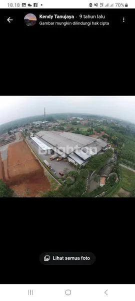 BANGUNAN EX PABRIK LUAS 1 ,1 HEKTARE SANGAT LUAS