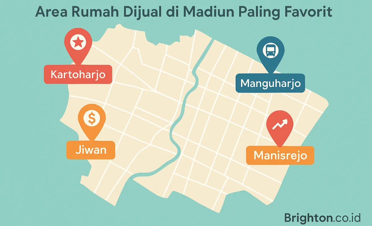area rumah dijual di madiun paling favorit 4