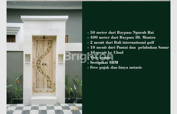 image RUMAH SEMI VILLA MODERN BALINESE STYLE SELANGKAH KE SANUR (6)