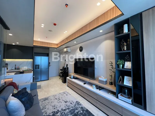 image MINIMALIS TROPIS APARTEMENT GRAND SUNGKONO LAGOON TOWER CASPIAN (3BR) ADA PRIFAT LIFT INTERIOR MEWAH  (7)