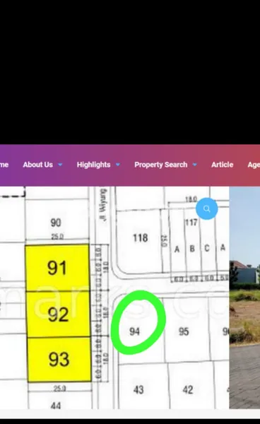 image *TANAH KAVLING SEBELAH LA FLEUR DIAN ISTANA WIYUNG* (2)