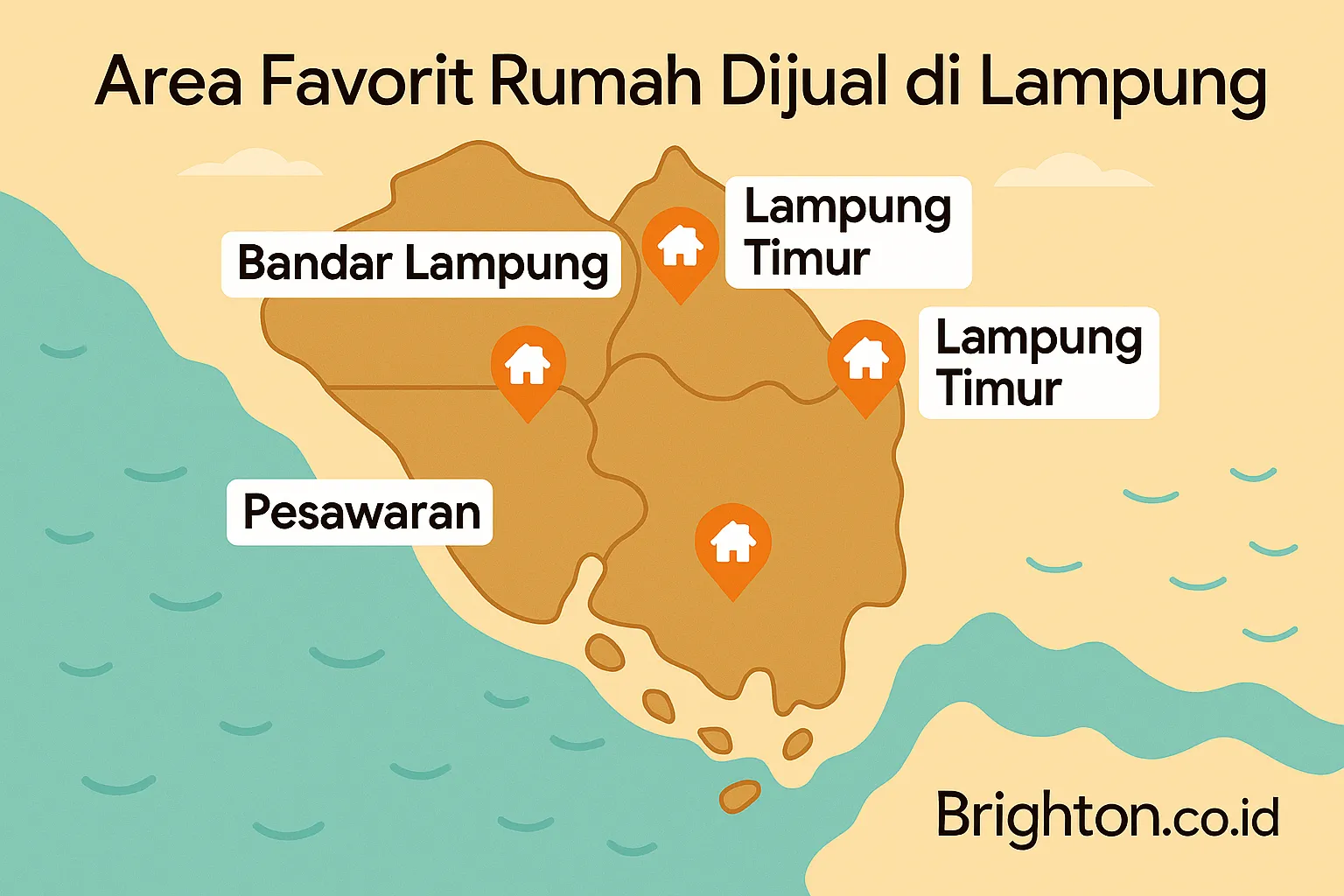 area favorit rumah dijual di lampung 5