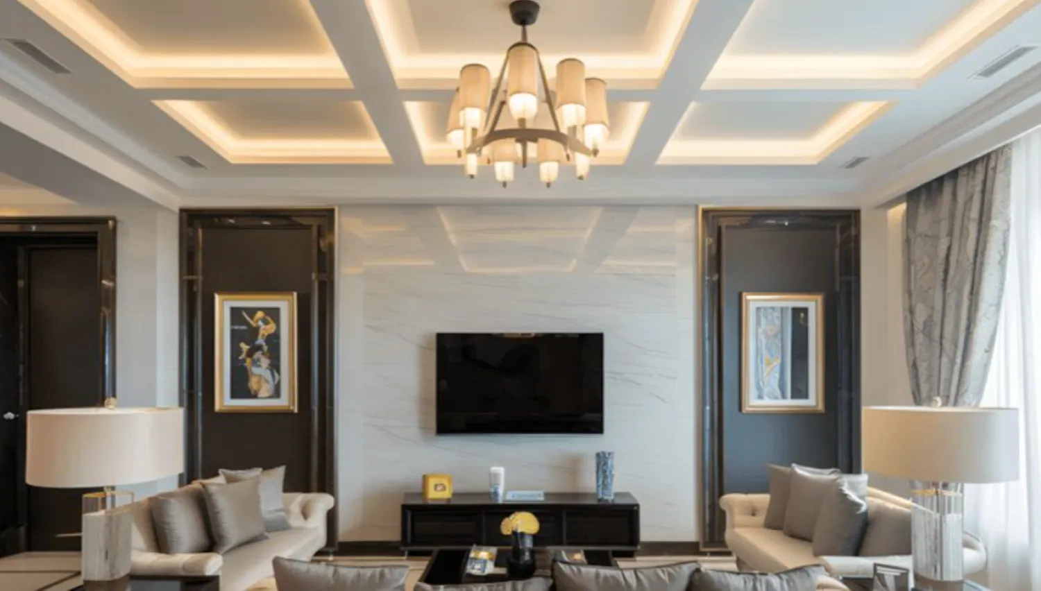 model plafon pvc ruang tamu terbaru 3