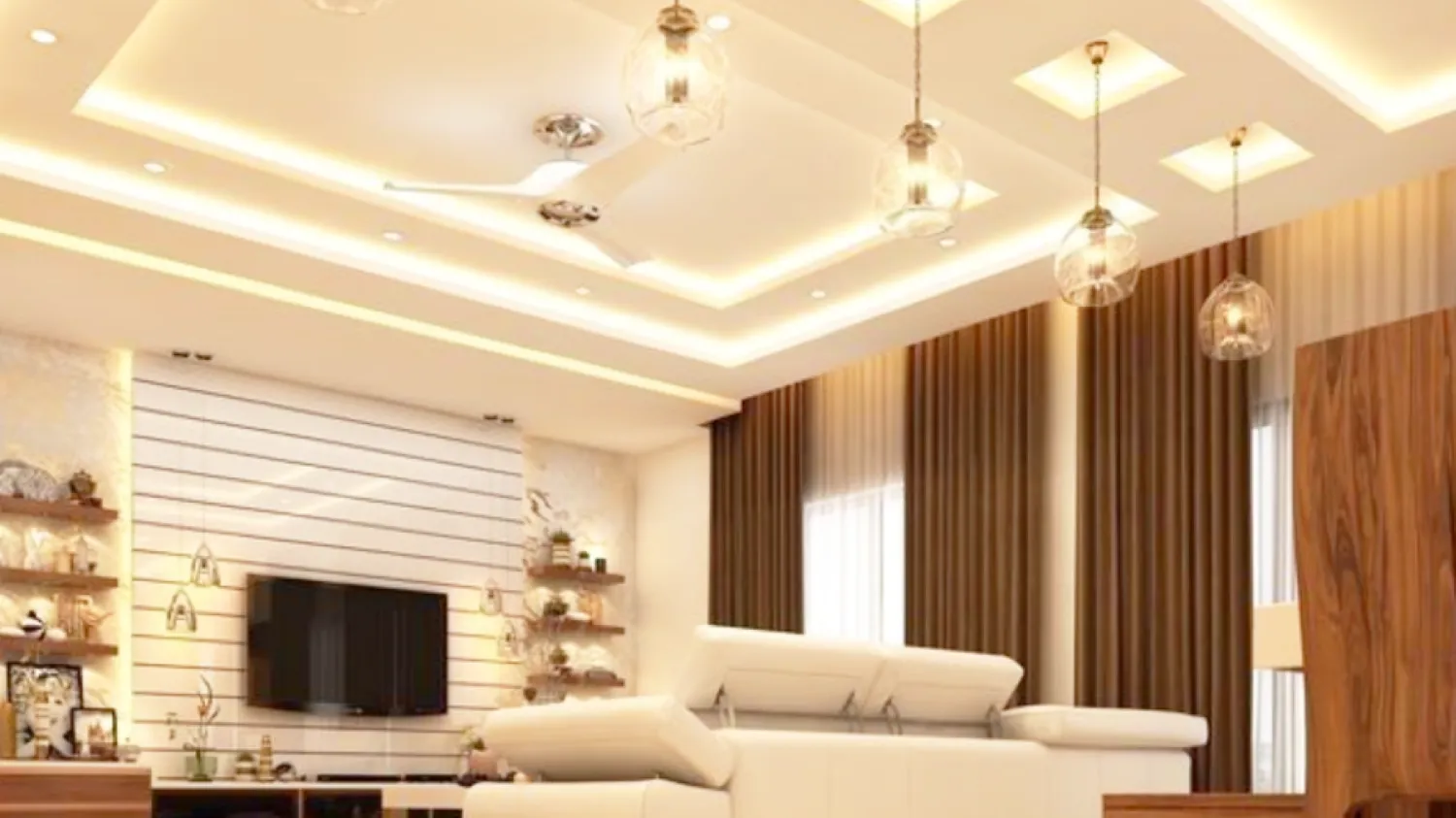 model plafon pvc ruang tamu terbaru 4