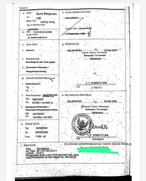 image DIJUAL TANAH DI KM 10, SOEKARNO HATTA (3)