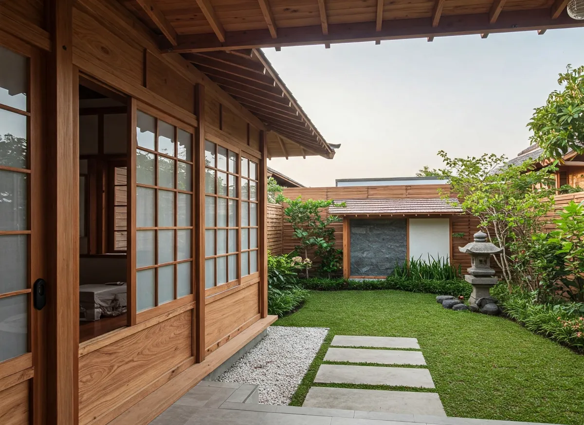 model rumah jepang modern sederhana 13