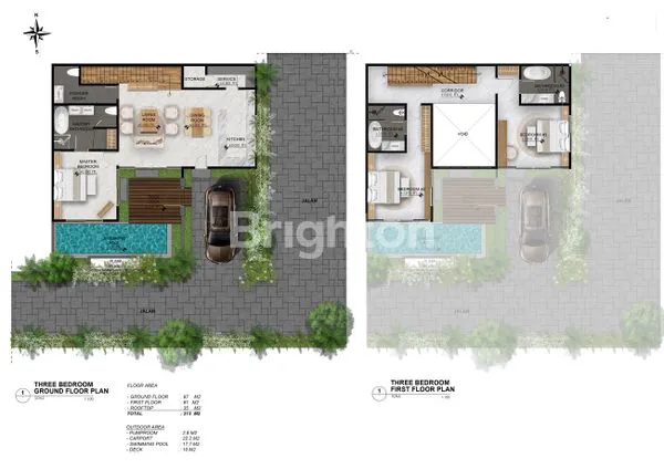 image 3 BEDROOM MODERN TROPICAL VILLA AT SEMINYAK ( OFFPLAN ) FREEHOLD (3)