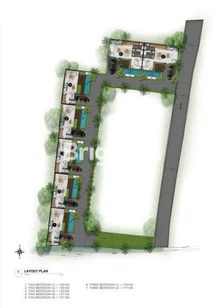 image VILLA DIJUAL MURAH 3 BEDROOMS FREEHOLD SEMINYAK  (3)