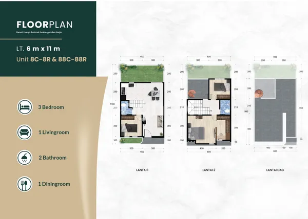 image KOMPLEK EIFFEL SUITE TIPE 6X11 (3)