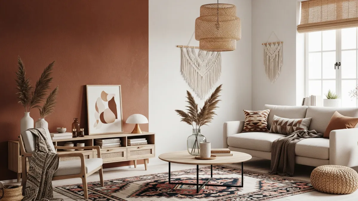 ruang tamu minimalis 3x3 desain bohemian minimalis 6