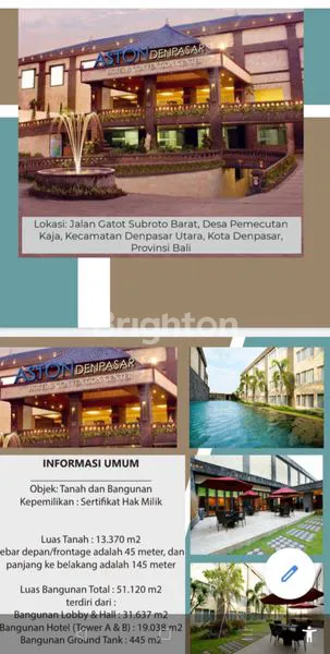 image DIJUAL HOTEL ASTON DENPASAR  (2)
