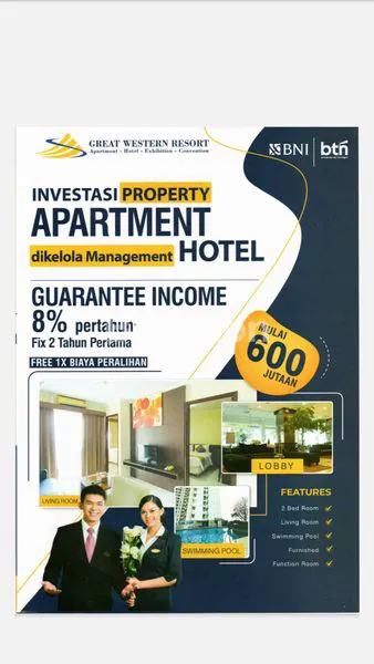 image GREAT WESTERN RESORT - APARTEMEN 2 BEDROOM - KAMAINA 54,1 M2 (1)