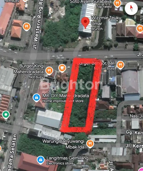image TANAH STRATEGIS DI JALAN TENGKU UMAR BALI!! LOKASI COCOK UTK BISNIS KULINERAN (1)