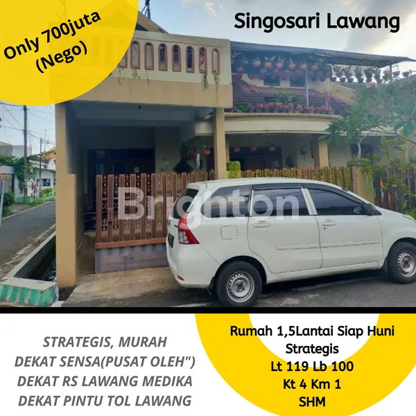 image RUMAH POJOK 2 LANTAI MURAH (1)