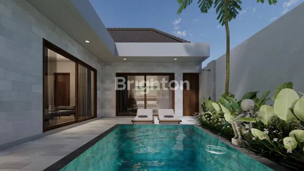 VILLA BARU NAN ELEGAN DI UBUD (ATAU BISA LEASEHOLD 20 TAHUN)