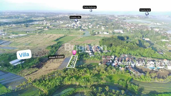 image FREEHOLD ( TANAH DIJUAL ) 10 - 15 MENIT BERKENDERAAN KE PANTAI . (4)