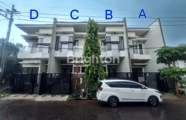 image RUMAH GRESS 2 LANTAI MODERN MINIMALIS POSISI HOOK (UNIT D) (2)