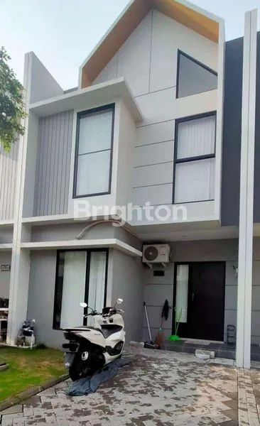 RUMAH MODEL SCANDANAVIAN MINIMALIS MODERN SIAP HUNI DEKAT DENGAN RAYA MERR, KEPUTIH, MULYOSARI, WONOREJO
