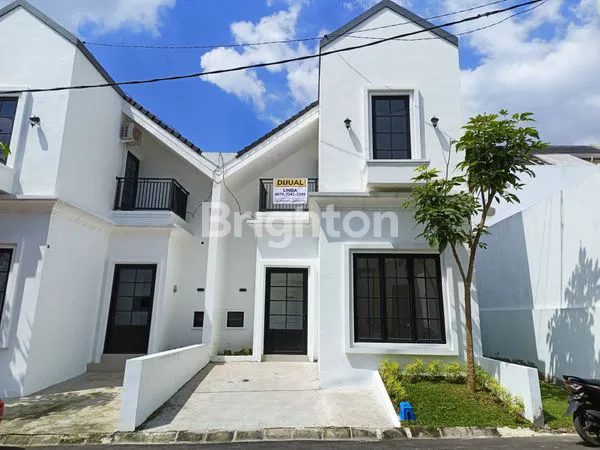 RUMAH MODERN MINIMALIS VIEW GUNUNG SALAK