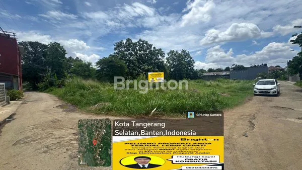 JUAL TANAH KAVLING LUAS 302 CIATER SERPONG TANGERANG SELATAN