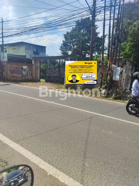 JUAL RUMAH DAN TANAH PINGGIR JALAN