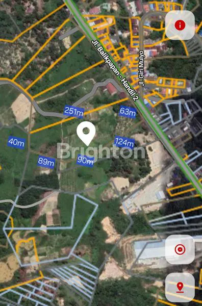 Gambar Property TANAH KOMERSIAL POROS JALAN SOEKARNO HATTA DEKAT GERBANG TOL INVESTASI GERBANG IKN