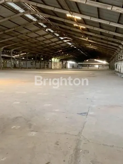 SAYUNG TANAH INDUSTRI 4,1 HA + GUDANG 2,9 HA EX PABRIK DI JALAN PANTURA SEMARANG DEMAK