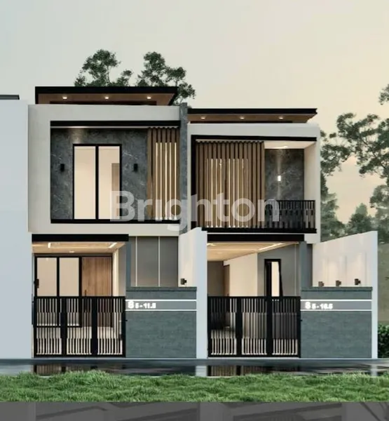 image RUMAH BARU MODERN TROPICAL 2 LANTAI DI SEMOLOWARU – HARGA DI BAWAH 1M! (1)