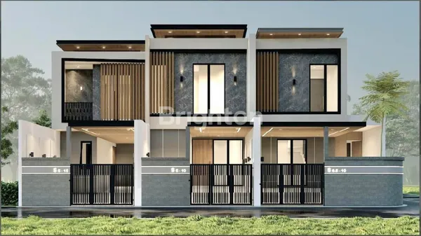 image RUMAH BARU MODERN TROPICAL 2 LANTAI DI SEMOLOWARU – HARGA DI BAWAH 1M! (2)