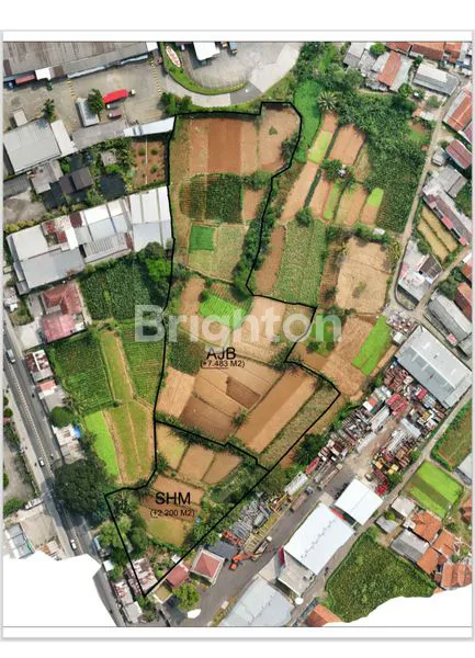 TANAH LUAS 1 HEKTAR LOKASI DIPINGGIR JALAN