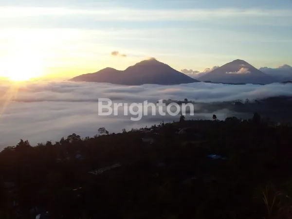 TANAH INCARAN PARA INVESTOR, VIEW GUNUNG, DANAU DAN BLACK LAVA KINTAMANI.