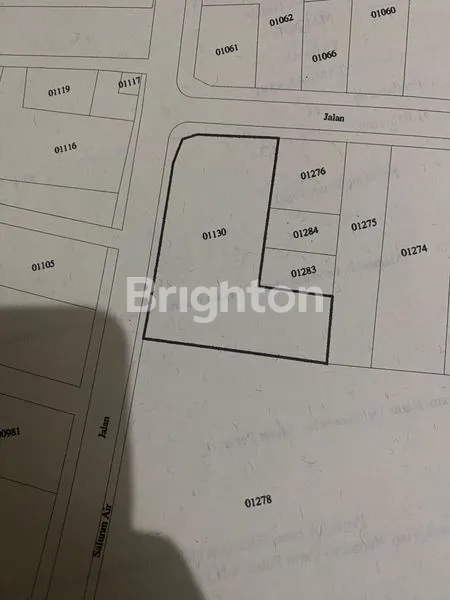 TANAH POJOK PINGGIR JALAN 618 M2 DI JL SALAK - JALAN MADURA, DESA TAMBAKASRI, KEC. TAJINAN,  KAB MALANG