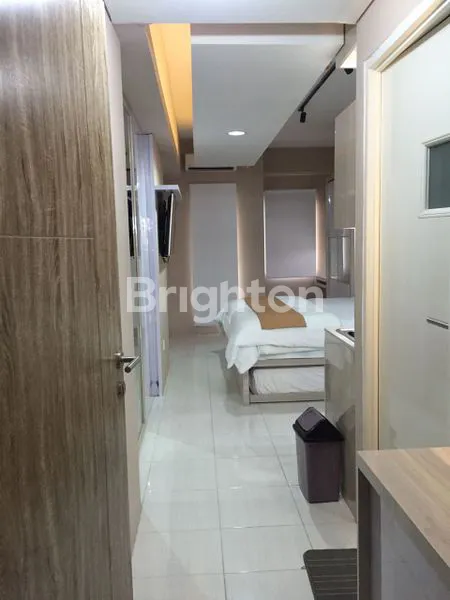 APARTEMEN CANDI LAND 1 BEDROOM FULL FURNISHED TERAWAT. TINGGAL BAWA KOPER. DI KAWASAN ELIT SEMARANG ATAS. JL. DIPONEGORO