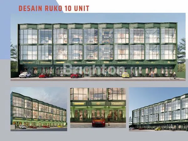 RUKO 3LT MODERN CLASSIC STYLE FACADE RAYA KEDUNG ASEM