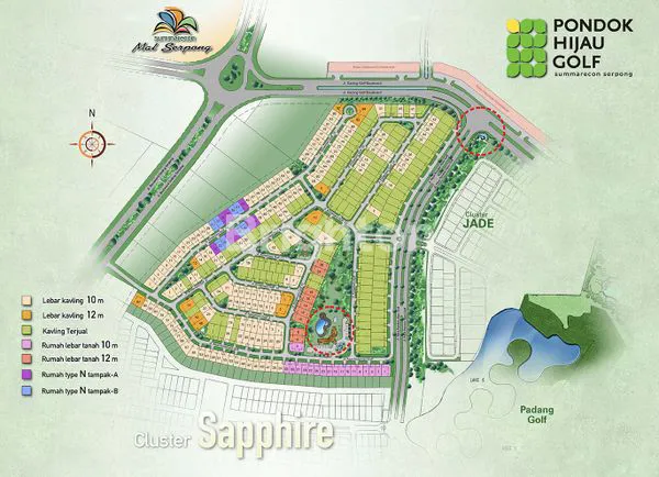 image KAVLING PREMIUM DI PHG GADING SERPONG – CLUSTER SAPPHIRE (2)