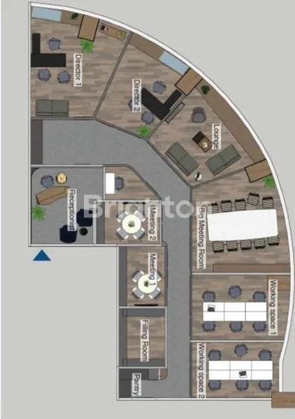 image KANTOR SIAP PAKAI SEMI FURNISHED DI MENARA SUDIRMAN, JAKARTA SELATAN (8)