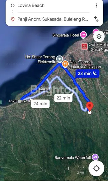 image TANAH DEKAT WISATA ALING-ALING WATERFALL DAN PANTAI LOVINA DI BULELENG  (3)