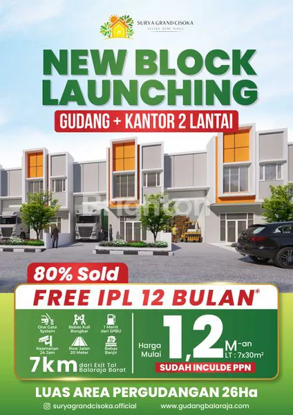 image RUMAH - GUDANG - KANTOR PALING VIRAL - SURYA GRAND CISOKA BALARAJA (1)